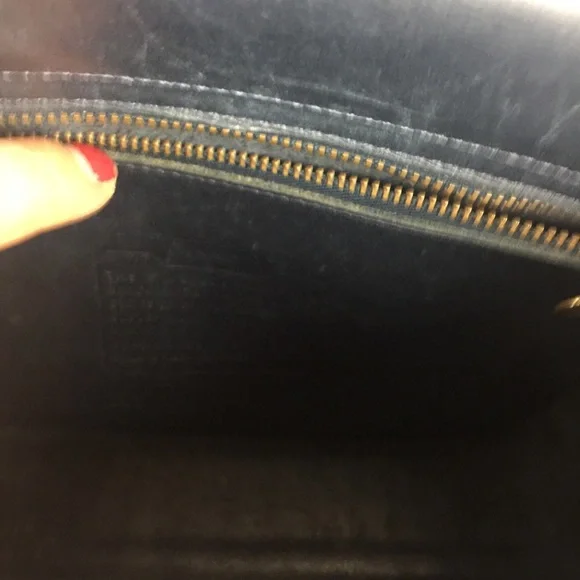 Vintage leather Coach purse - Picture 7 of 8